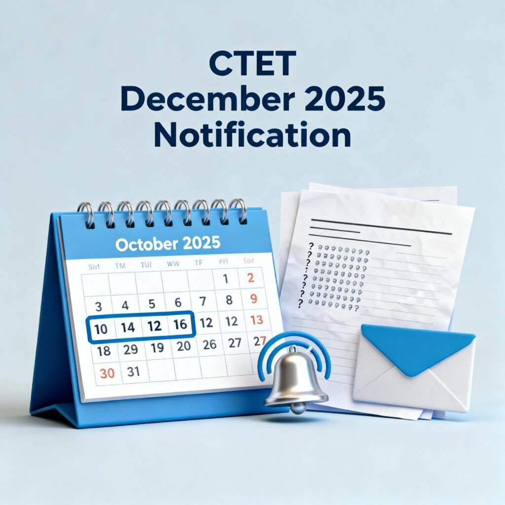 CTET December 2025 Notification