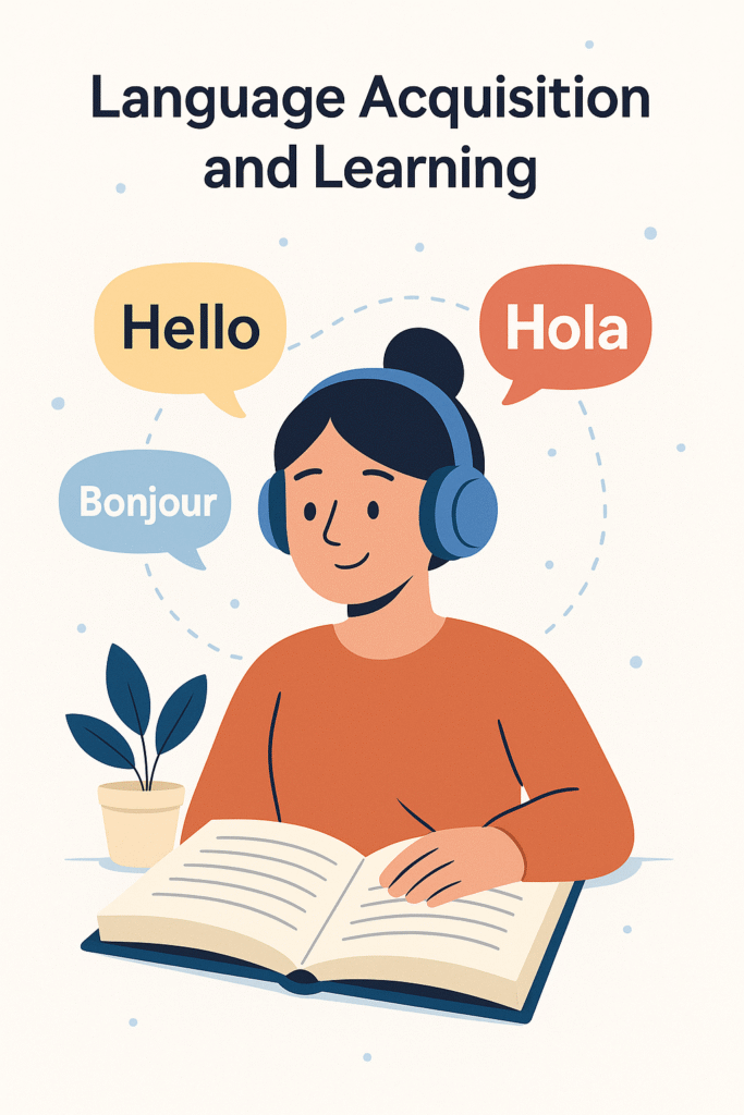 Language Acquisition and learning