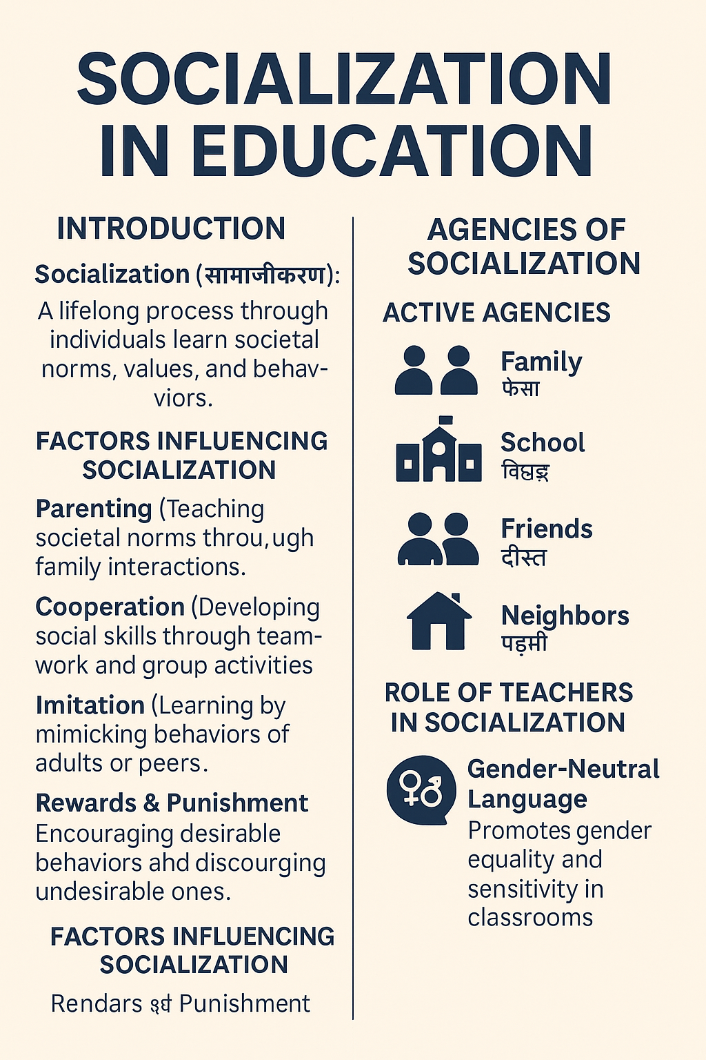 Socialization in Education