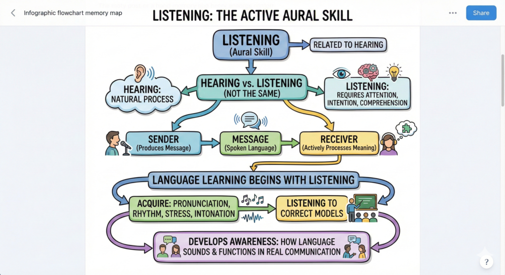 Meaning and Nature of Listening Skill
