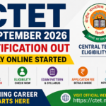 CTET September 2026 notification