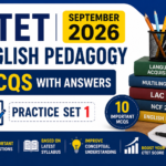CTET September 2026 English Pedagogy MCQs – Practice Set 1