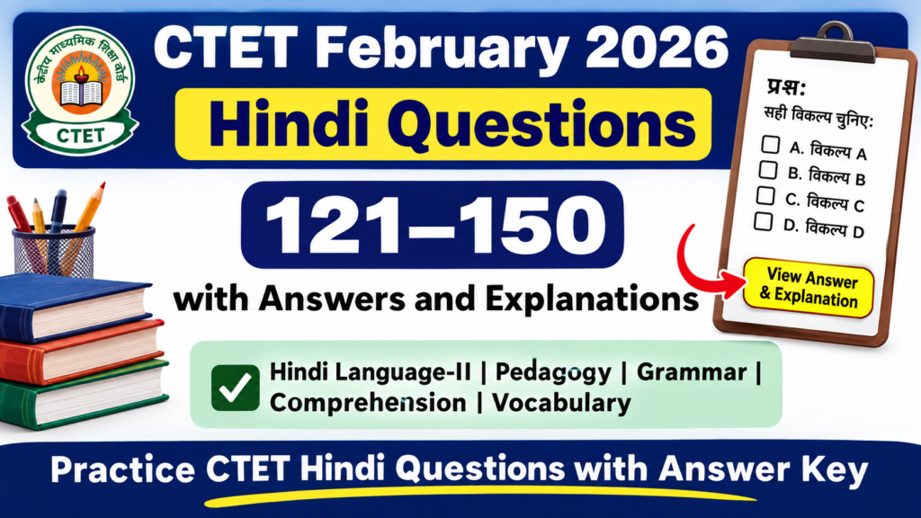 CTET 2026 PYQs