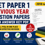 CTET Paper 1 previous year questions